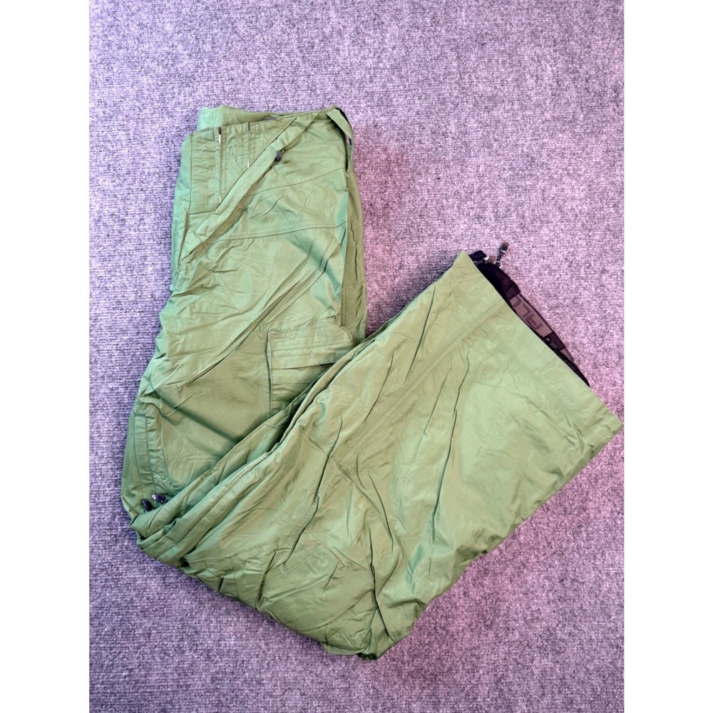Nike ACG Green Technical‎ Snow Pants Mens Medium Outer Layer Hiking Ski Trousers